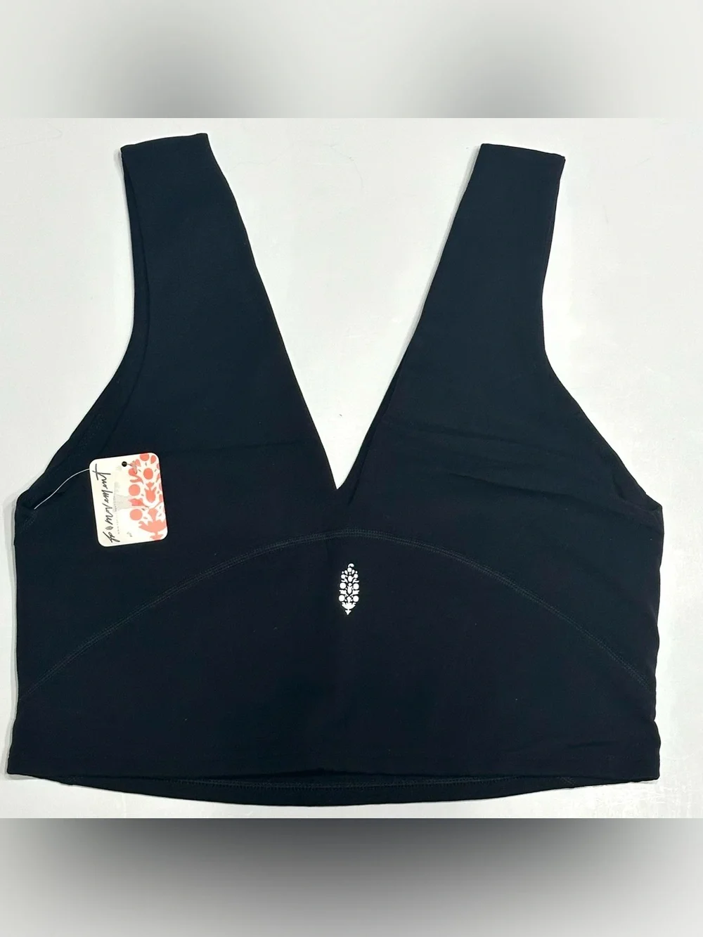 NEW, Free People FP Never Better Cropped Top Camisoles Black Size XL